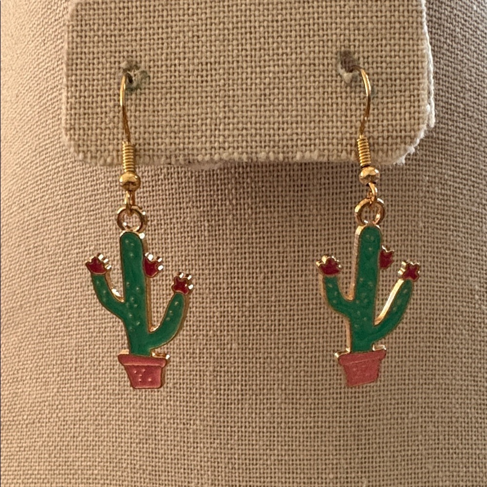 Cactus Earrings